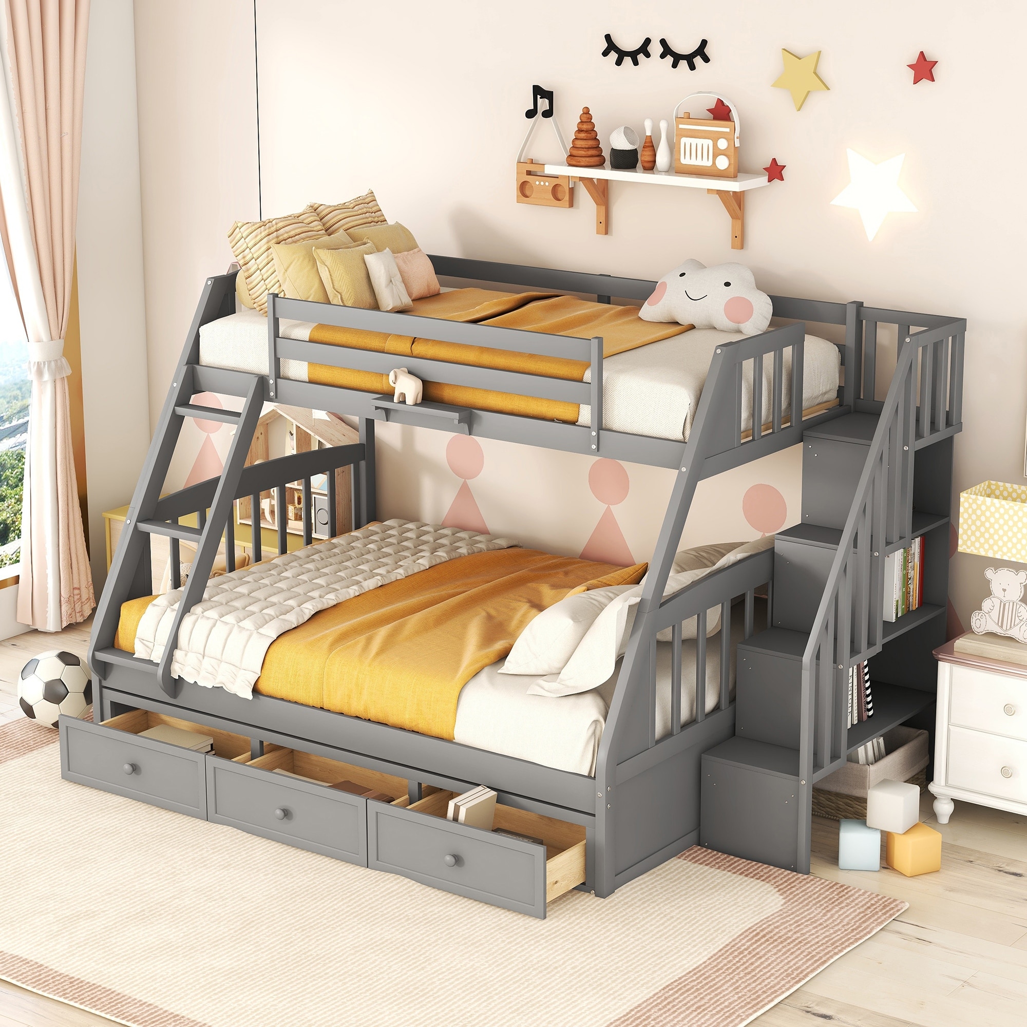 3 quarter double bunk beds discount