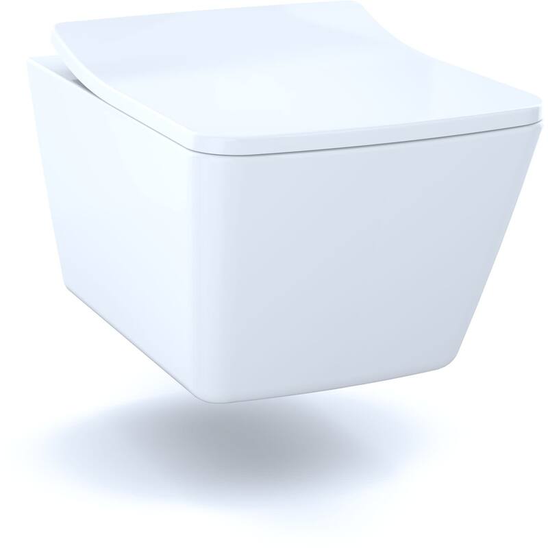 TOTO SP 1.28 / 0.9 GPF Dual Flush Wall Mounted Elongated Chair Height - Cotton