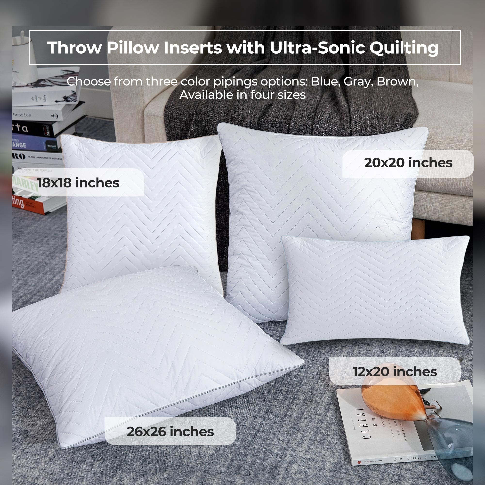 Pillow Inserts Feather Throw Pillows Bed Bath Beyond