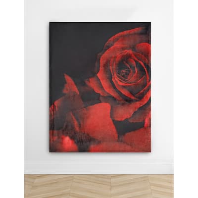 Roses Photoreal Microplush Throw