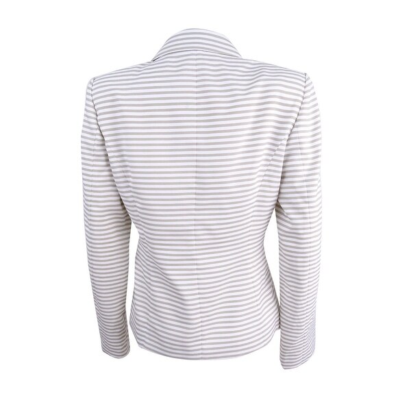 calvin klein women's white blazer