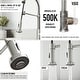 preview thumbnail 49 of 156, VIGO Edison 19" H Single Handle Pull-Down Sprayer Kitchen Faucet
