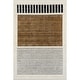 preview thumbnail 2 of 7, Nuloom Keeva Modern Striped Fringe Area Rug