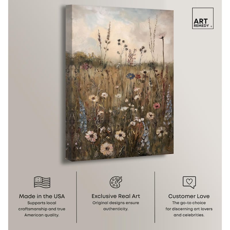 Field of Forgotten Dreams II Canvas by Art Remedy, Gallery Wrapped