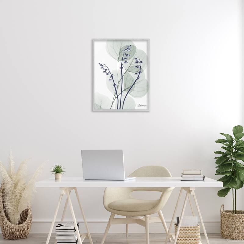 Stupell Serene Modern Eucalyptus Framed Giclee Art Design By Albert Koetsier