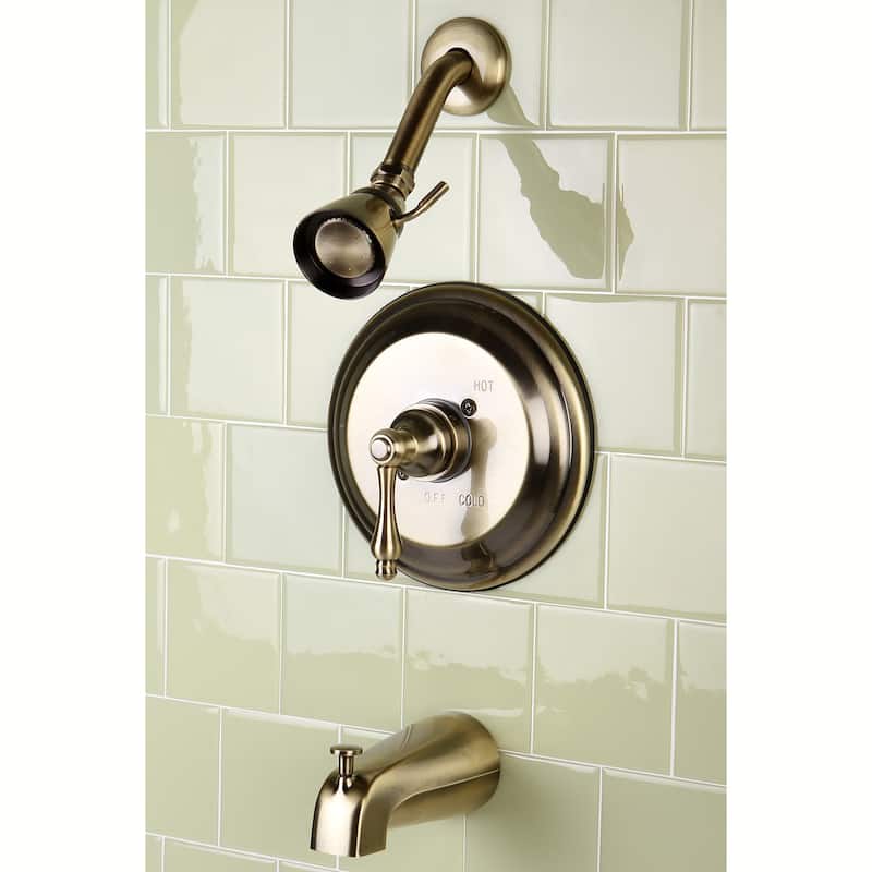 Restoration Tub and Shower Faucet