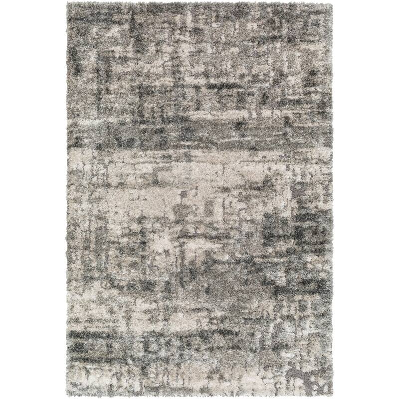 Emery Casual Area Rug - 5' 3" x 7' - Charcoal/Gray