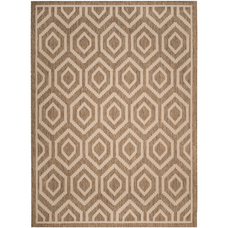 SAFAVIEH Courtyard Carolee Indoor/ Outdoor Patio Backyard Rug