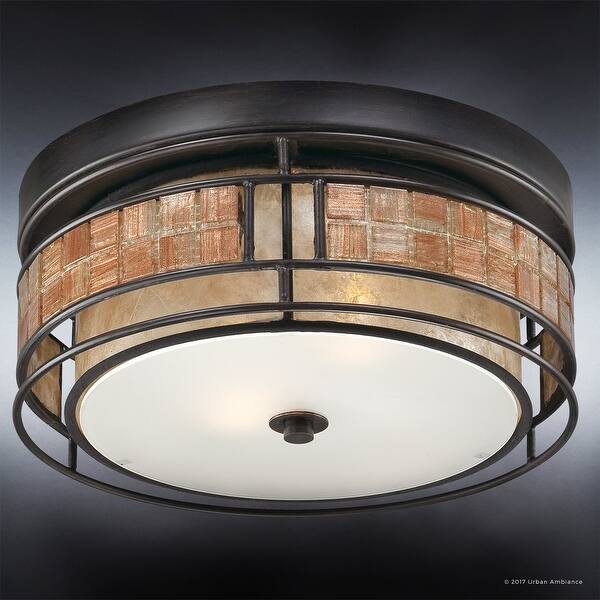 Shop Luxury Art Deco Flush Mount Ceiling Light 6 H X 12 W