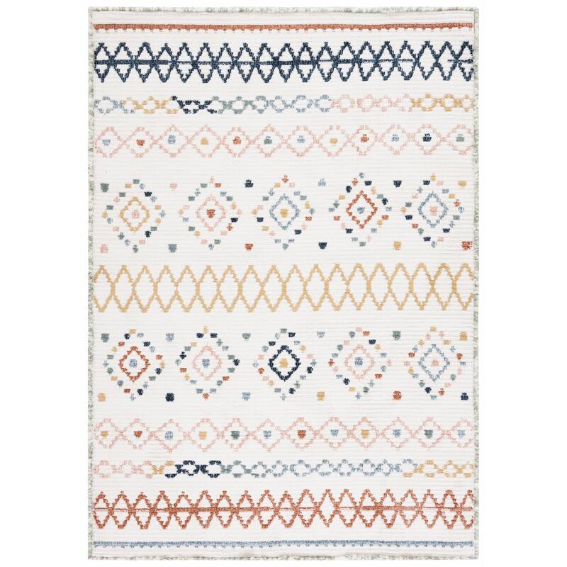 SAFAVIEH Marrakesh Domenica Boho Tribal Fringe Rug - 9' x 12'