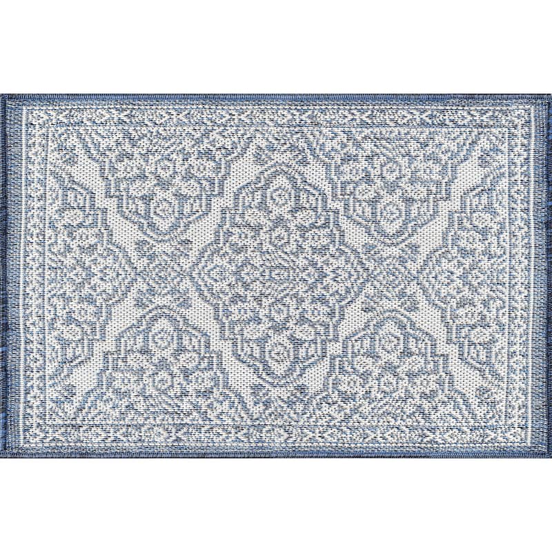 Vision French Country Floral Indoor/Outdoor Area Rug