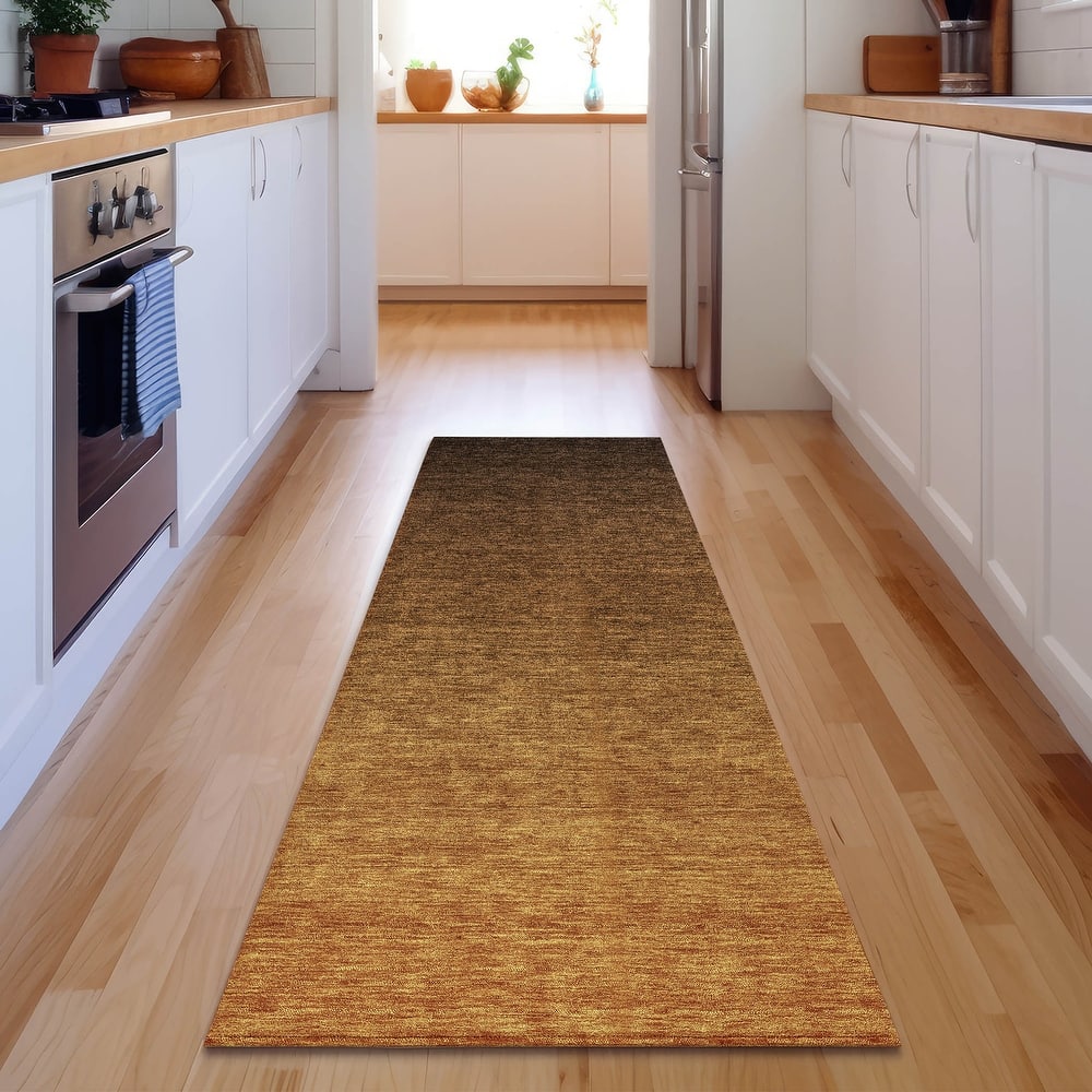 Premium Washable Super Soft Solid Ombre Mayfield Rug