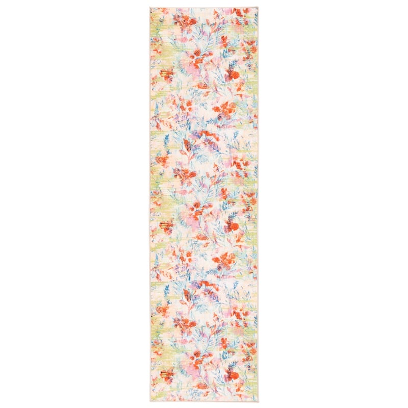 SAFAVIEH Paint Mrinal Machine Washable Slip Resistant Artura Rug