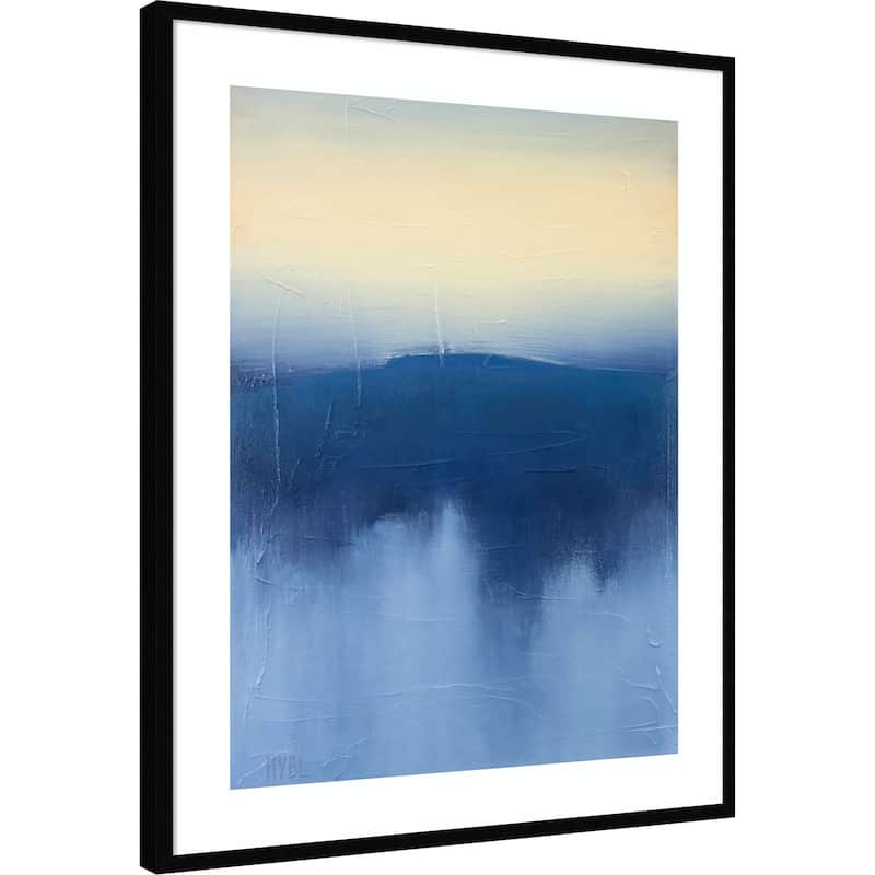 Sunset Glow by Heidi Hybl Wood Framed Wall Art Print