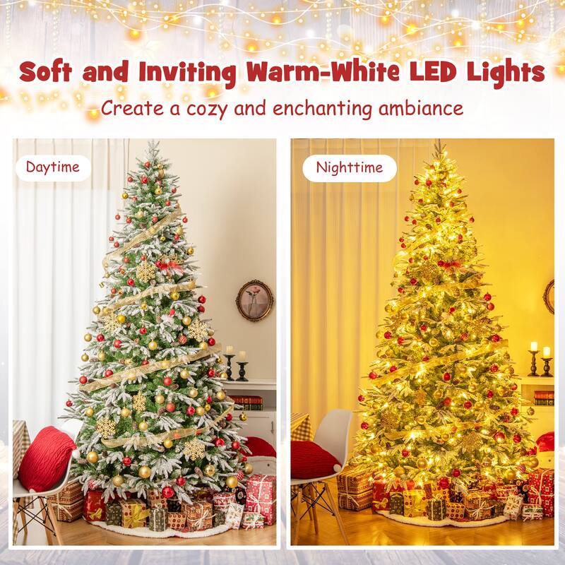 Gymax 6/7.5/9 ft Artificial Christmas Tree w/ 765/1135/1871 Branch - See Details