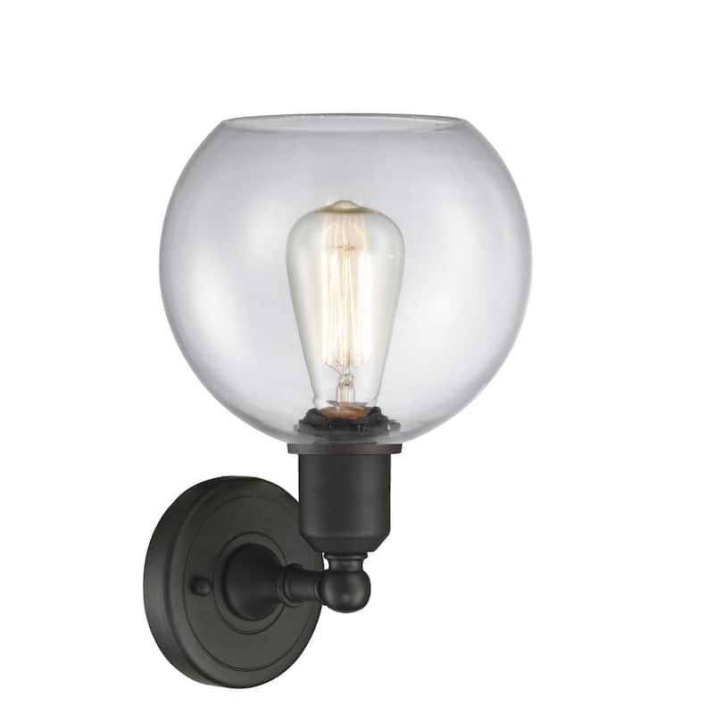 Innovations Lighting Sphere Single Light 13" Tall Bathroom Sconce