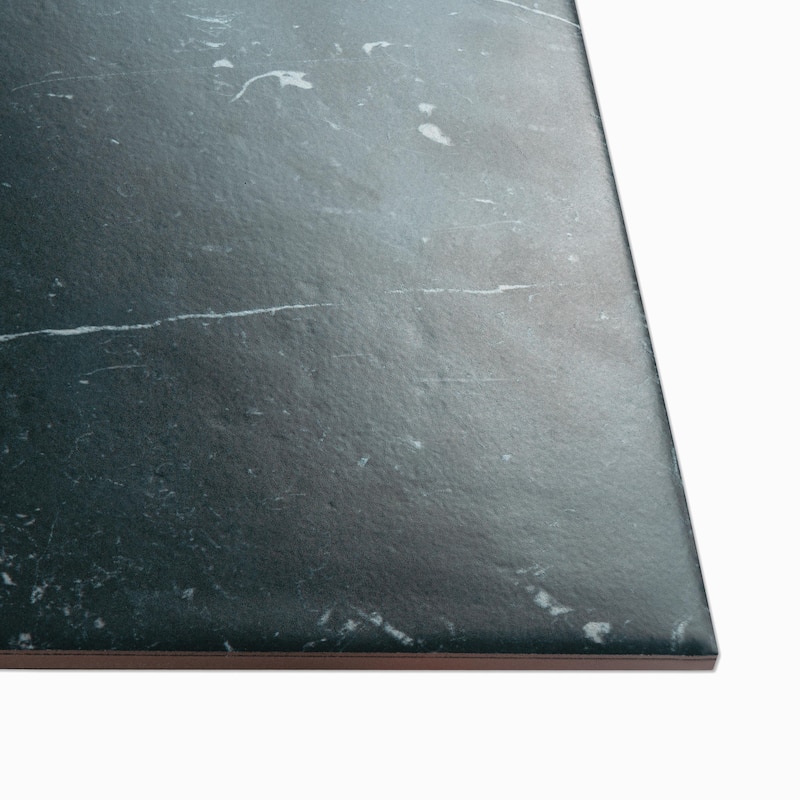 Merola Tile Timeless Marquina 9-3/4" x 9-3/4" Porcelain Floor and Wall Tile