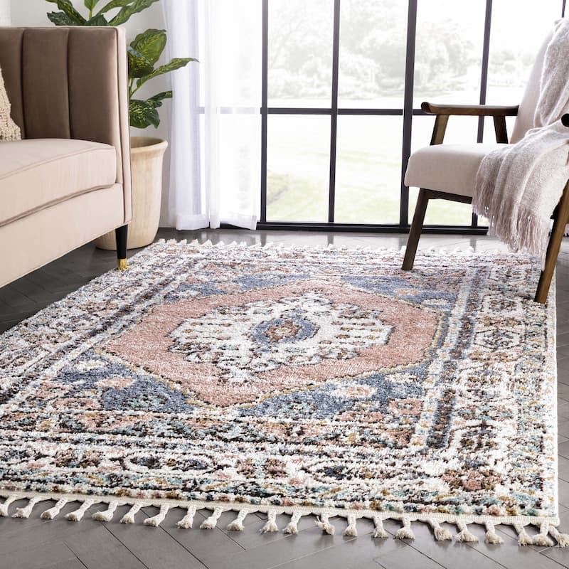 Well Woven Nala Vintage Medallion Oriental Botanical Area Rug
