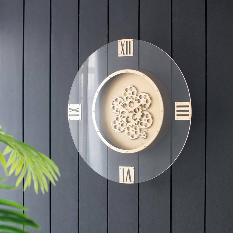 24" Round Wall Clock