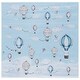 preview thumbnail 3 of 3, SAFAVIEH Tacoma Kids Sanaz Kids & Tween Rug 5' Square - Ivory/Blue