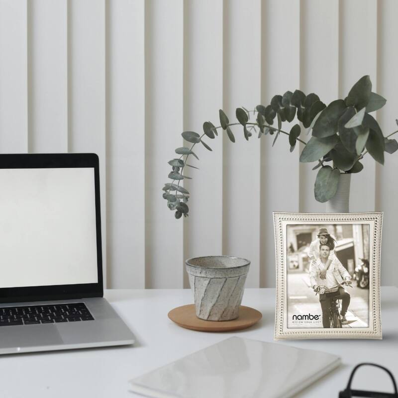 Nambe Beaded Picture Frame