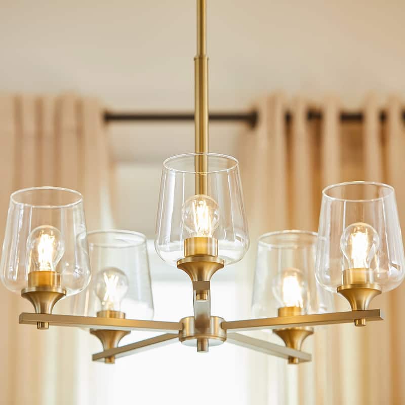 Quorum International 658-5 Veno 5 Light 26" Wide Chandelier