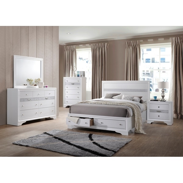 Best Quality Furniture Catherine and David 5 Piece Bedroom Set