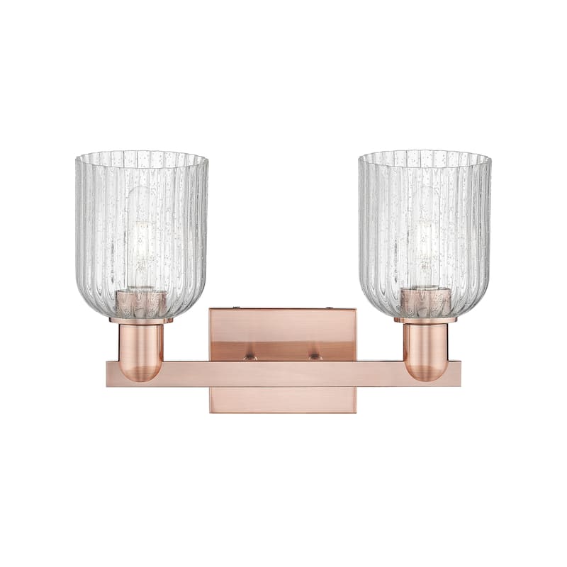 Innovations Lighting Downtown Urban - Bridal Veil - 2 Light 16" Bath Vanity Ligh