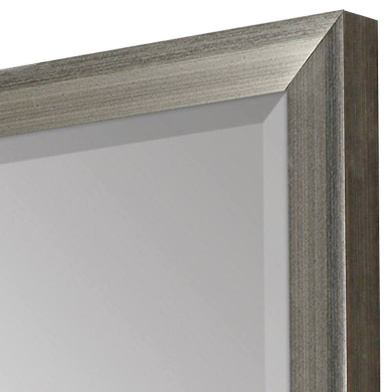 HomeRoots 44" White Framed Accent Mirror - 34.00 in. x 44.00 in. x 2.00 in.