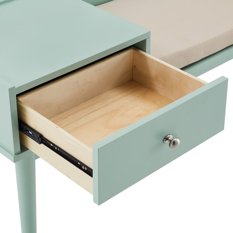 Niklas 1-drawer Cushioned Entryway Bench iNSPIRE Q Modern