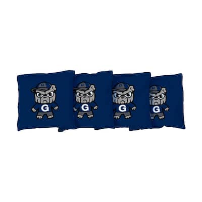 Georgetown Hoyas Tokyodachi Blue Cornhole Bags