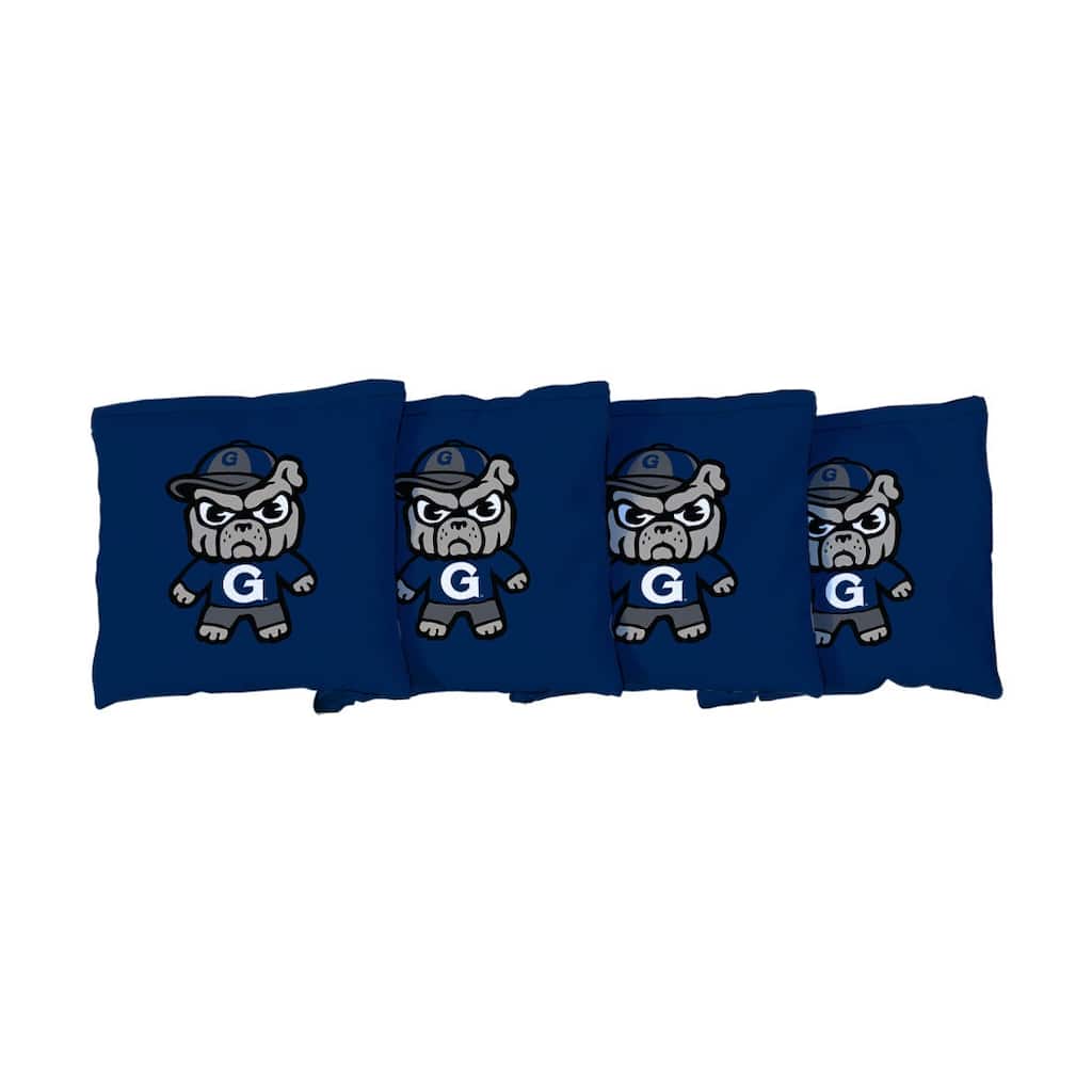 Georgetown Hoyas Tokyodachi Blue Cornhole Bags