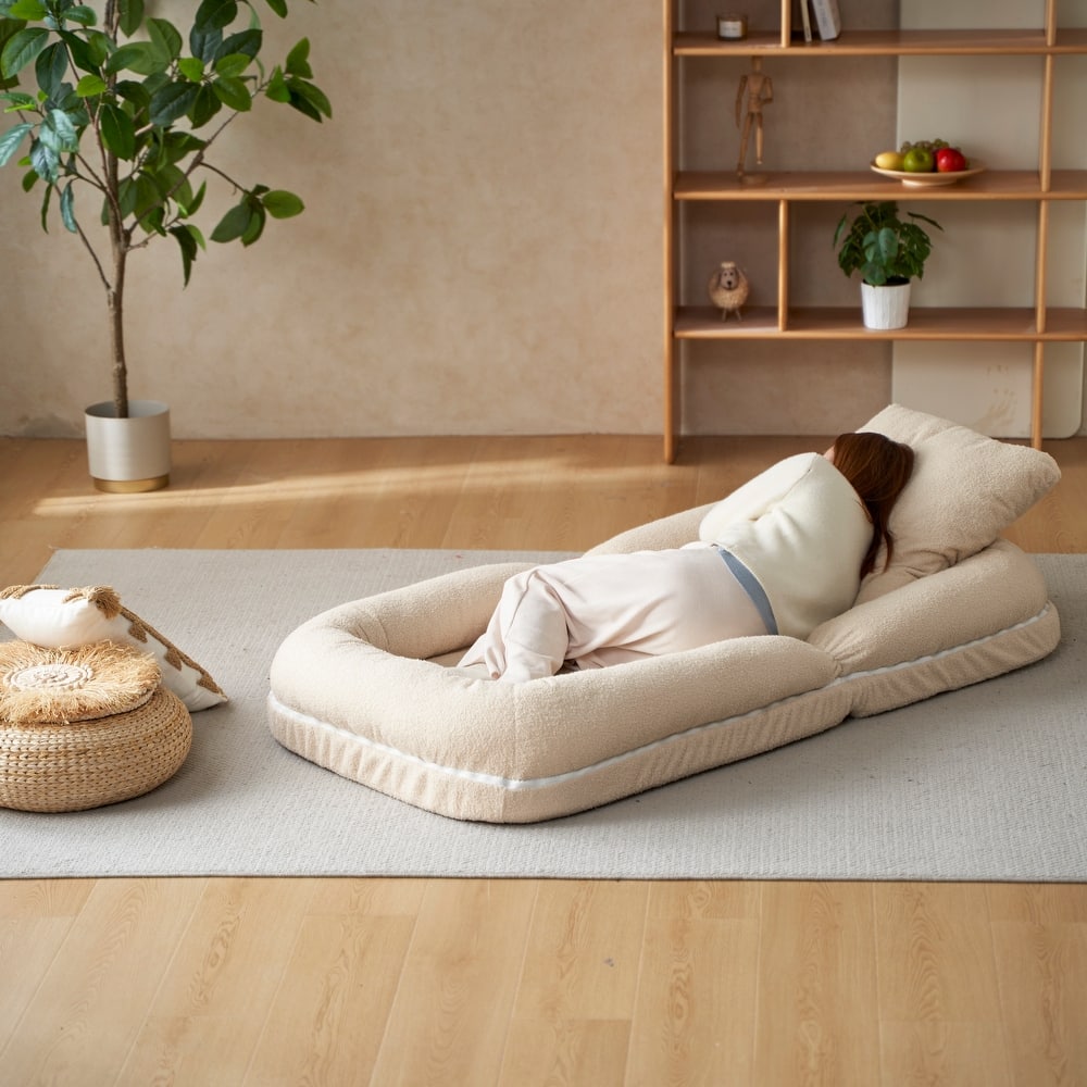 Bryston 42.5'' Upholstered Reclining Sleeper Sofa