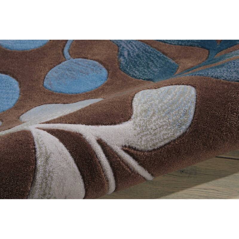 Cebis Stain Resistant Area Rug By HomeRoots - 111' X '87' X '0.5