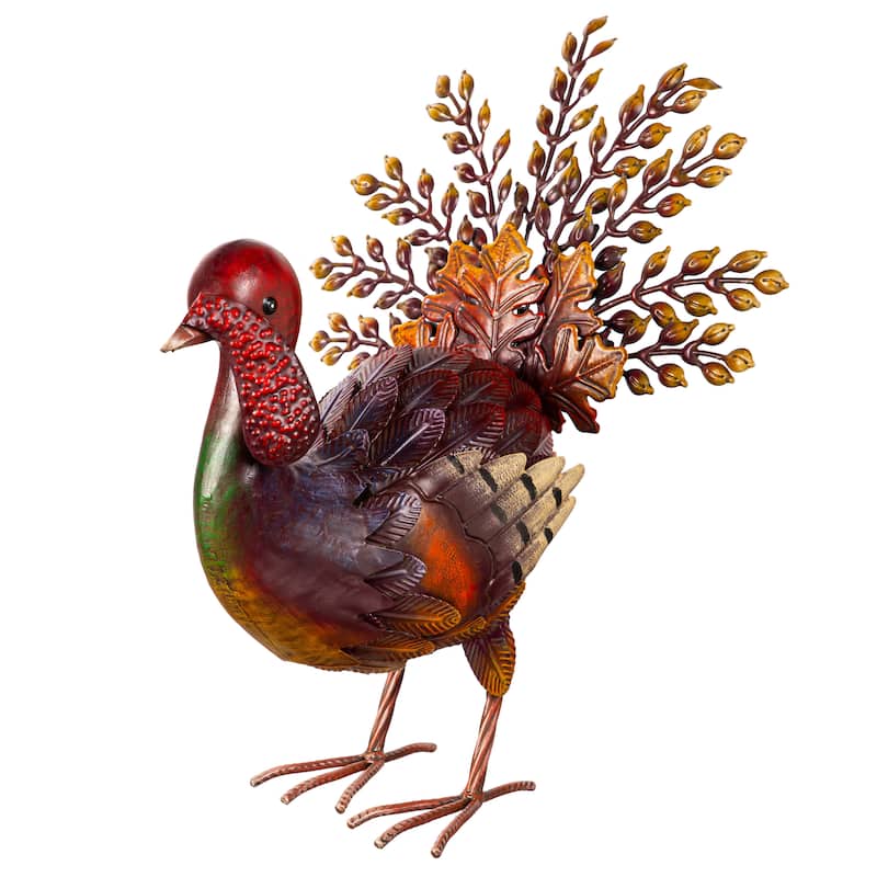 Metal Turkey Statuary