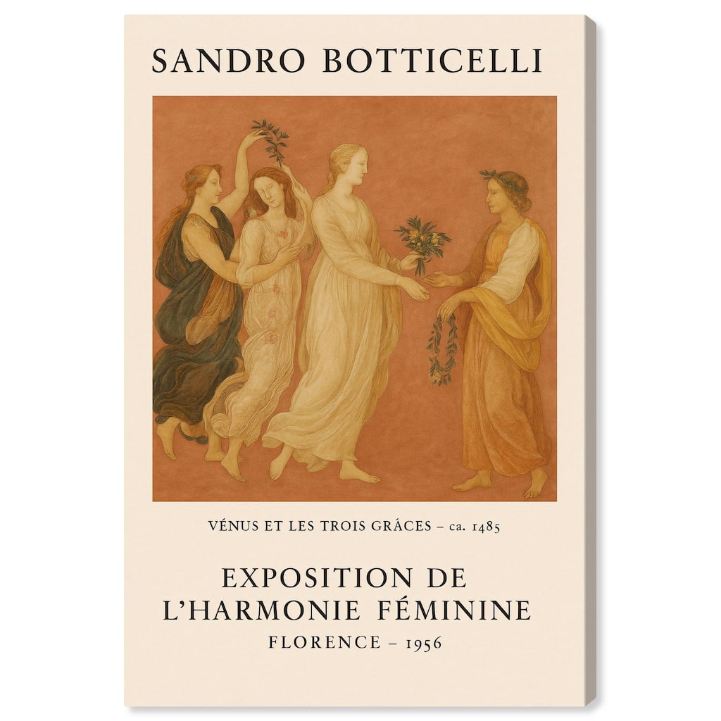 Exposition of Feminine Canvas by Art Remedy, Gallery Wrapped