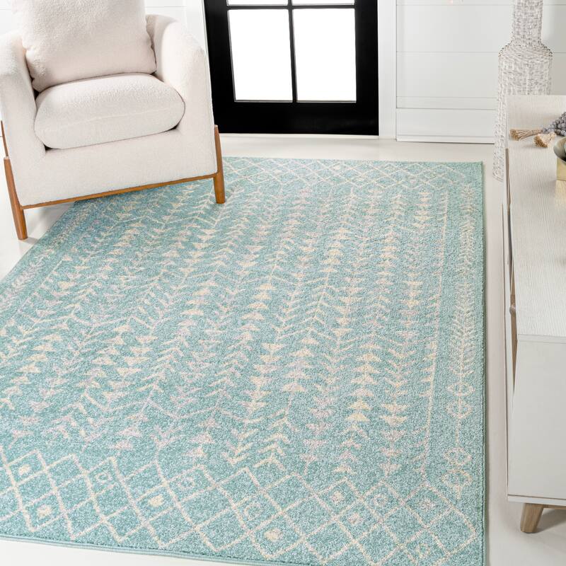 JONATHAN Y Asilah Moroccan Geometric Area Rug