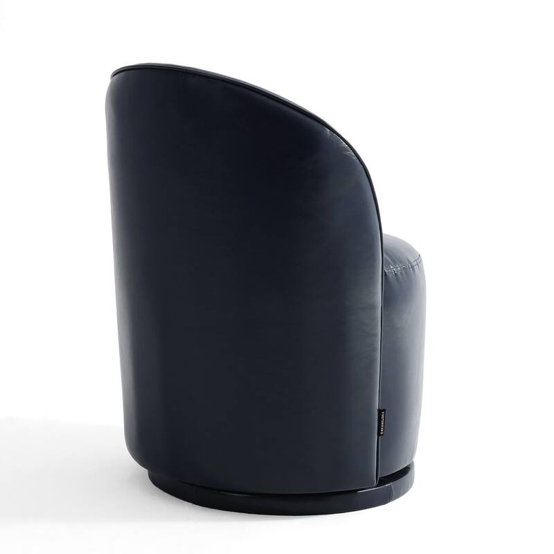 UIXE Modern Upholstered Swivel Armless Side Dining Chairs