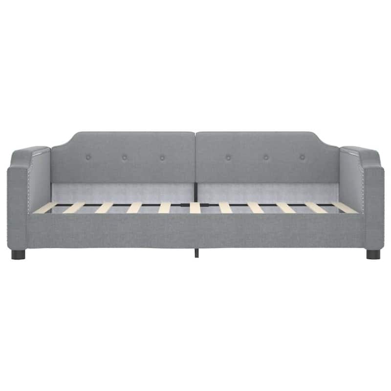 vidaXL Day Bed Upholstered Sleeper Sofa Bed for Bedroom Living Room Fabric