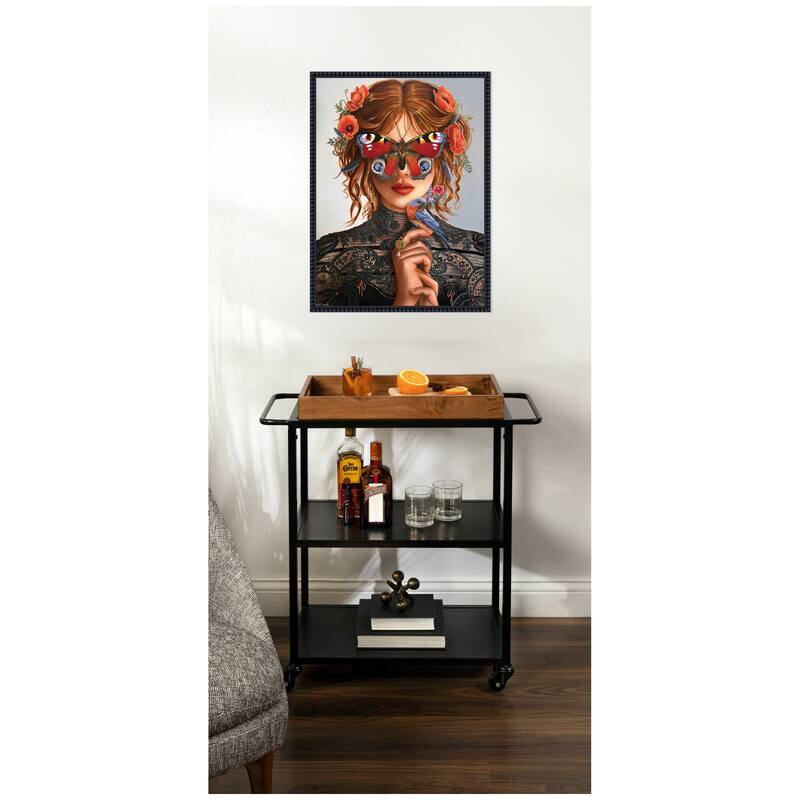 Kate and Laurel Dreamer by Charlotte Brindley Framed Canvas Wall Art Print