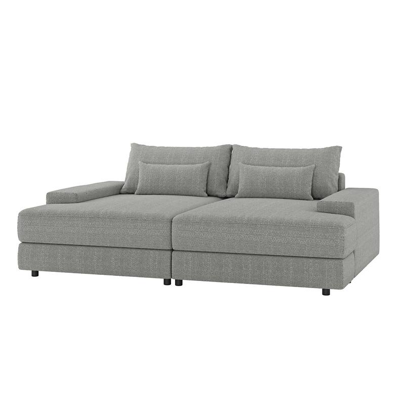 Conradus Modren Oversize 57" Deep Square Arm Sofa by HULALA HOME