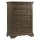 preview thumbnail 2 of 2, Olivia 5-Drawer Chest Rosewood