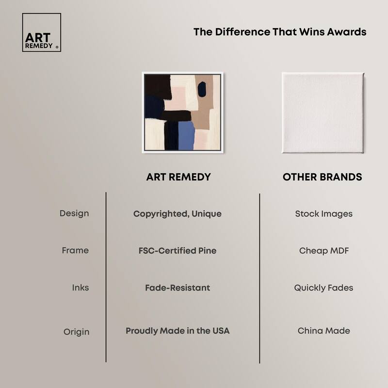 Blue Quietude II Canvas by Art Remedy