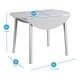 preview thumbnail 12 of 10, Steve Silver Nella Drop-leaf Dining Table