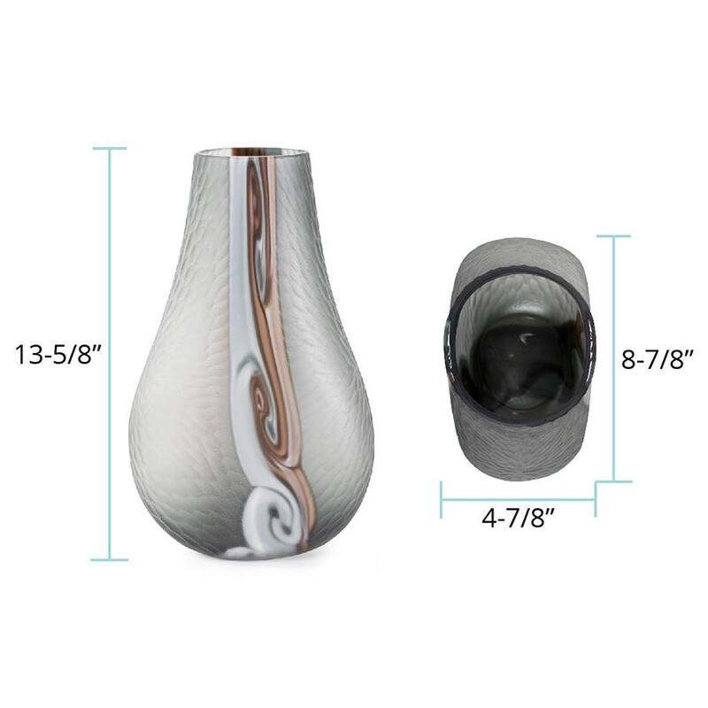 Smooth Vibe Glass Vase- Tall