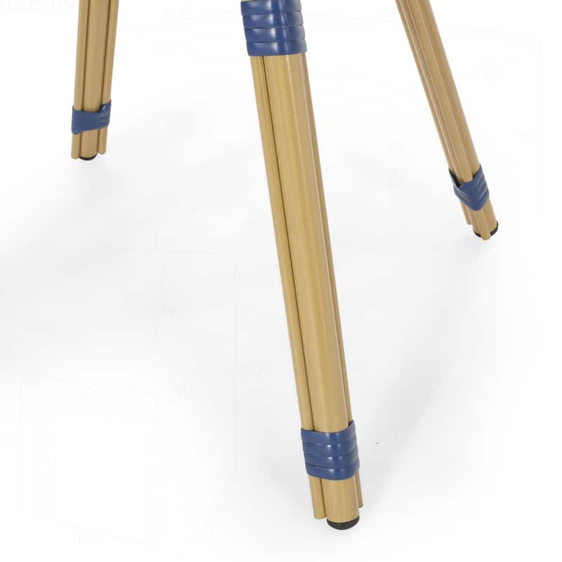 Outdoor Aluminum Bistro Set with Sophisticated Design