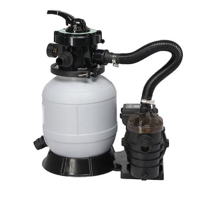 Sand Pool Filter 10in Tank With A 1/3HP Pool Pump 115V