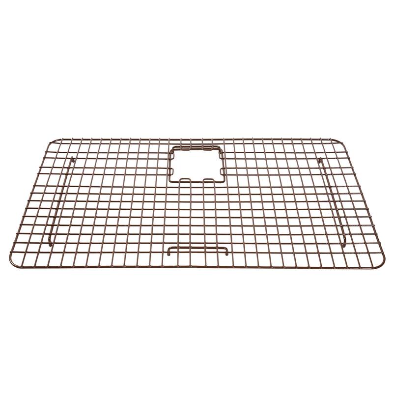 SinkSense Merrick Antique Brown 29.75" x 17.35" Kitchen Sink Bottom Grid