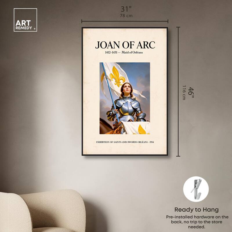 Maid of Orleans Canvas by Art Remedy