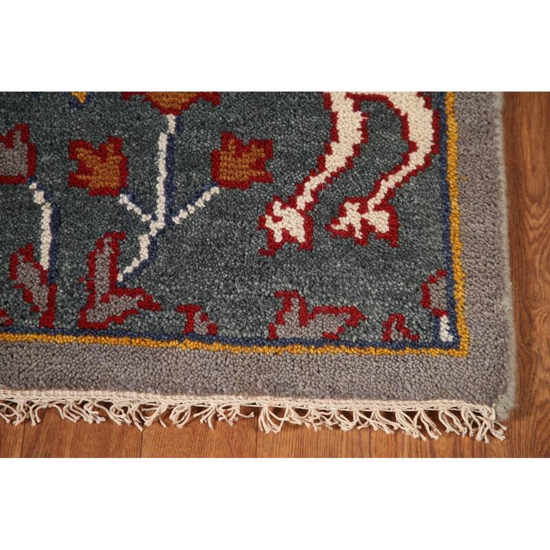 Animal Pictorial Ziegler Accent Rug Hand-Knotted Wool Carpet - 2'6"x 6'0"
